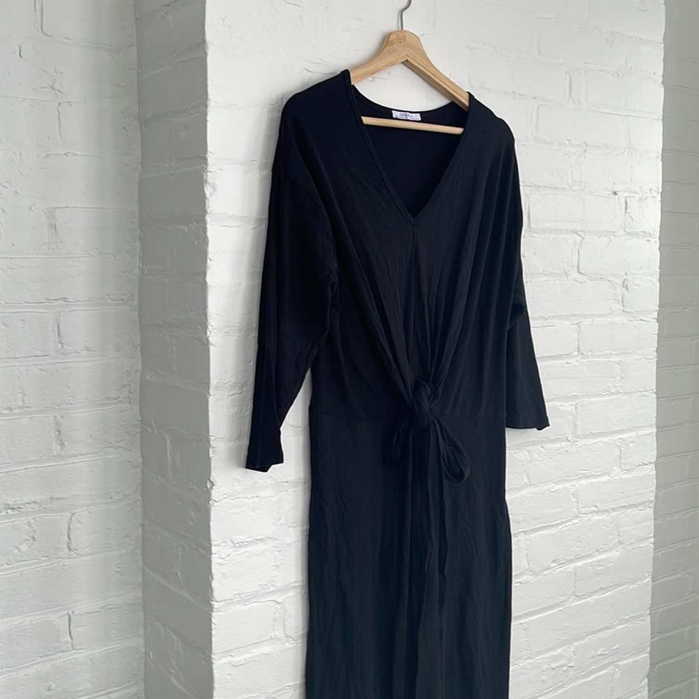 ZARA Front Tie Dress